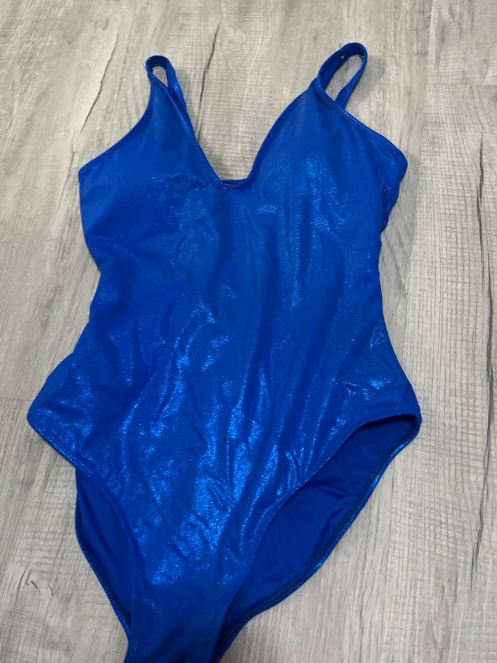Ta3 2x  Shimmer One-Piece Swimsuit - Blue